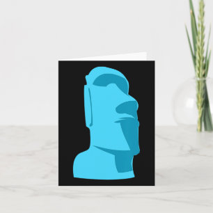 Tarjeta Regalo de Luau Hawaiano Isla de Pascua Blue Tiki M