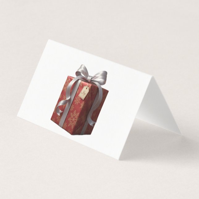 Tarjeta Regalo de Navidad  (Anverso)