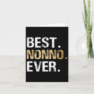 Tarjeta Regalo de Nonno de nieta Nieto Mejor Nonno