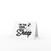 Regalo de oveja + cabra: soy el Guay Sheep BLANK