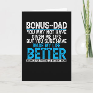 Tarjeta Regalo de Papá Adicional Que Mejoró Mi Vida