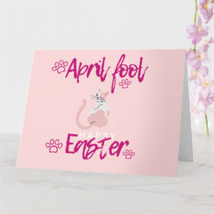 Tarjeta Regalo de Pascua Día de los Inocentes de Pascua Hu
