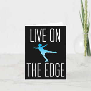 Tarjeta Regalo de patinaje sobre hielo regalo de patinaje 