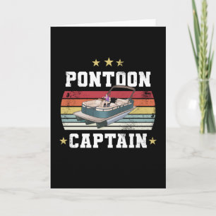 Tarjeta Regalo de pontón para el capitán del pontón