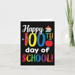 Tarjeta Regalo De Profesores Estudiantiles Feliz Día 100 D