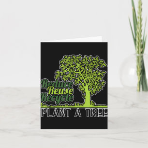 Tarjeta Regalo de protección de árboles ambientales del Dí