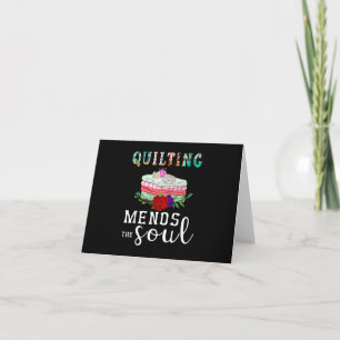Tarjeta Regalo de Quilter que Cose el Alma   Amantes de la