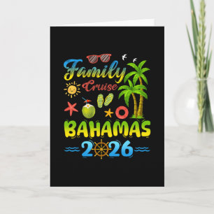 Tarjeta Regalo de vacaciones tropicales Crucero familiar B