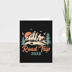Tarjeta Regalo de viaje de carretera 2025 Vacaciones Avent