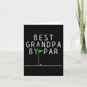 Tarjeta Regalo del abuelo del golf por parte de Par