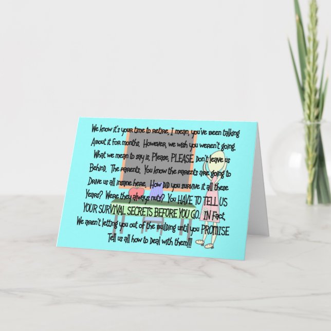 Tarjeta Regalo del arte de historia de los "padres (Anverso)