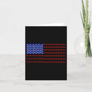 Tarjeta Regalo del Día de la Independencia de la Bandera A
