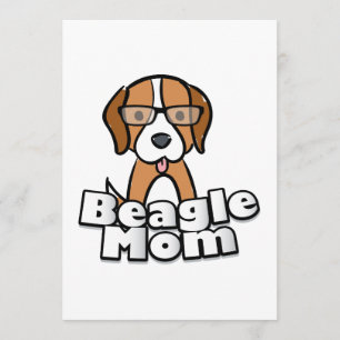 Tarjeta Regalo del Día de la Madre Beagle Mom Love Dog