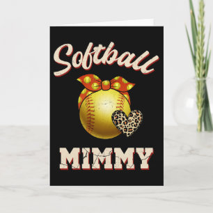 Tarjeta Regalo del Día de la Madre Corazón de Leopardo Mim