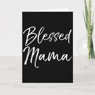 Tarjeta Regalo del Día de la Madre cristiana linda de los