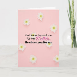 Tarjeta Regalo del día de la madre cristiana para mamá de 