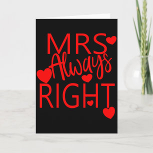 Tarjeta Regalo del Día de San Valentín del esposo a la esp