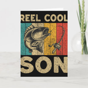 Tarjeta Regalo del Día del Padre Carrete de Pescar Diverti