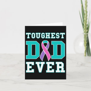 Tarjeta Regalo del Día del Padre con cáncer de tiroides pa