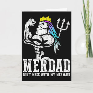 Tarjeta Regalo del Día del Padre Merdad No te metas con mi