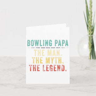 Tarjeta Regalo del Día del Padre para Papá de Bolos