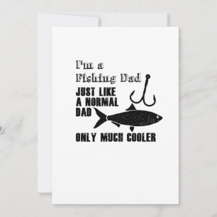 Tarjeta Regalo del Día del Padres para el Pescador Guay Pa