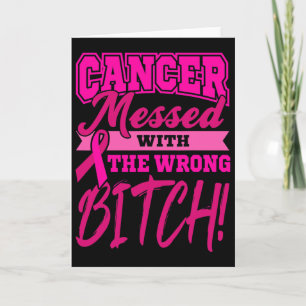 Tarjeta Regalo del Día Mundial del Cáncer de Rosa Cinta Ro