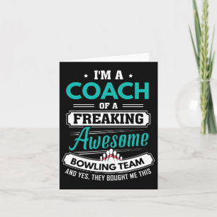Tarjeta Regalo del entrenador de bolos
