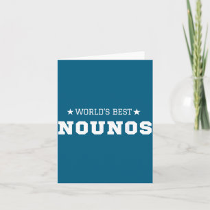 Tarjeta Regalo del Nounos del mundo _ Padrino Chipriota Gr