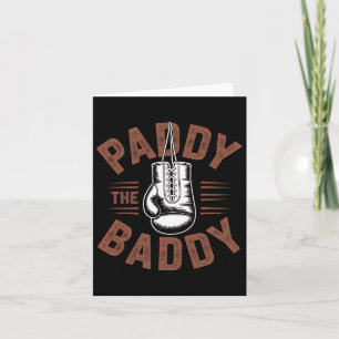 Tarjeta Regalo del ventilador irlandés del boxeo Paddy Bad