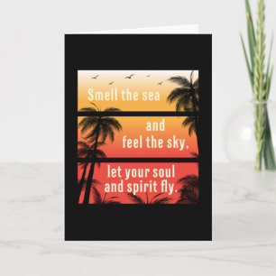 Tarjeta Regalo divertidísimo de verano de vacaciones en la
