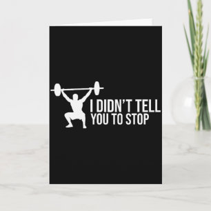 Tarjeta Regalo divertido de entrenador personal que dice r