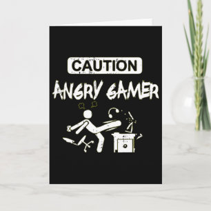 Tarjeta Regalo divertido de juego de computadora para juga