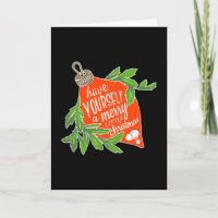Regalo divertido de Navidad de Papá Noel para geek