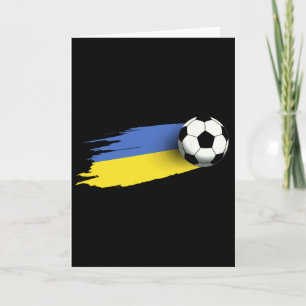 Tarjeta Regalo divertido de Navidad para amante del fútbol