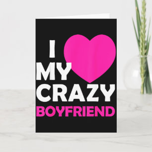 Tarjeta Regalo divertido del día de San Valentín para mi n