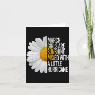Tarjeta Regalo divertido para mujeres nacidas en marzo con