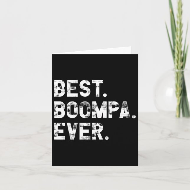 Tarjeta Regalo divertido para siempre para Boompa  (Anverso)