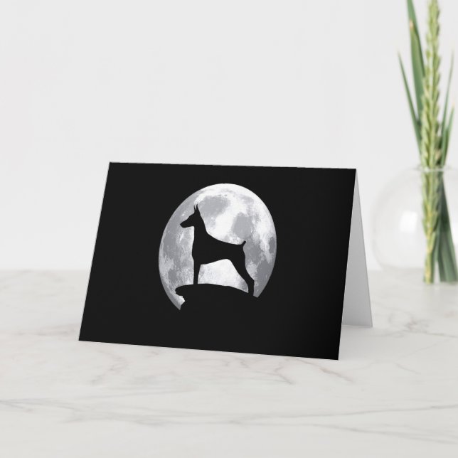 Tarjeta Regalo Doberman | Luna Doberman (Anverso)