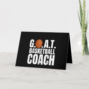 Tarjeta Regalo Entrenador Baloncesto Cabra