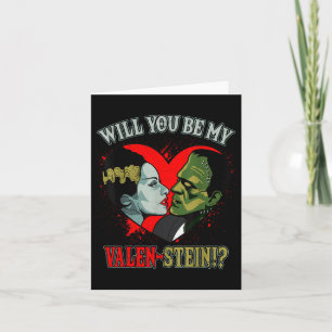 Tarjeta Regalo espeluznante de San Valentín Merch Frankens
