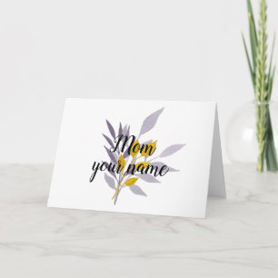 Tarjeta Regalo Floral Mom 1