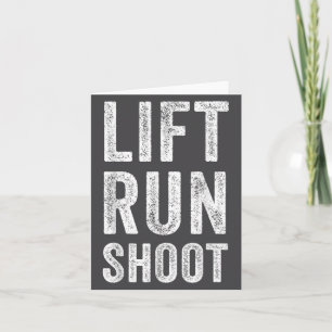 Tarjeta Regalo Motivacional de Fitness - Levantamiento Vin