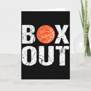 Tarjeta Regalo Novedoso Frase Box Out Entrenador de Balonc