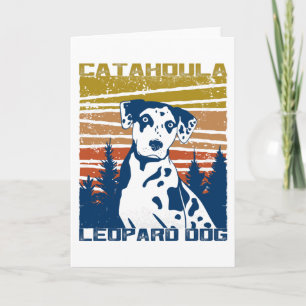 Tarjeta Regalo para dueños de Catahoula Leopard Dog