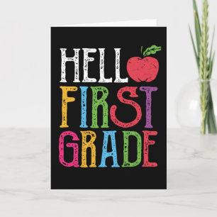Tarjeta Regalo para estudiante de primer grado en el prime