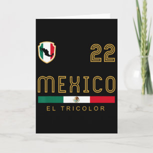 Tarjeta Regalo para fanático de banderas de fútbol vintage