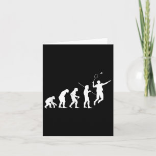 Tarjeta Regalo para jugador de bádminton Evolución para gi