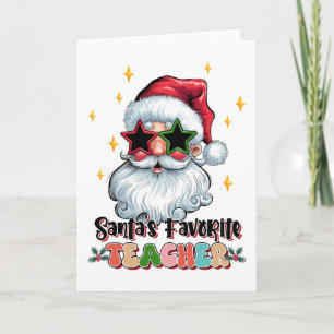Tarjeta Regalo para maestros   El maestro favorito de Sant