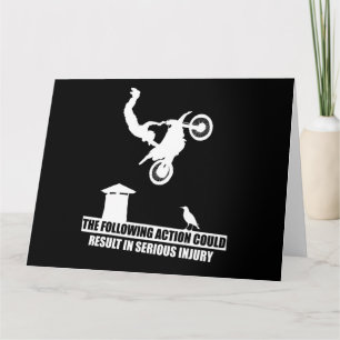 Tarjeta Regalo para motocicletas de suciedad deportiva
